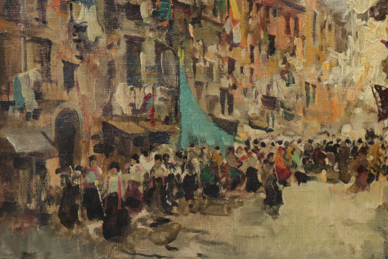 Giordono Felice Street Scene O/C