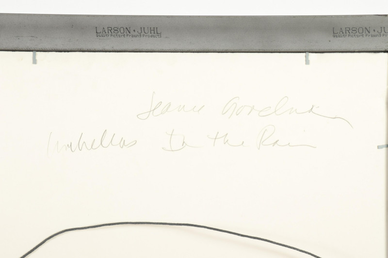 Jeanne Finkelstein Goodman Umbrellas mm on paper