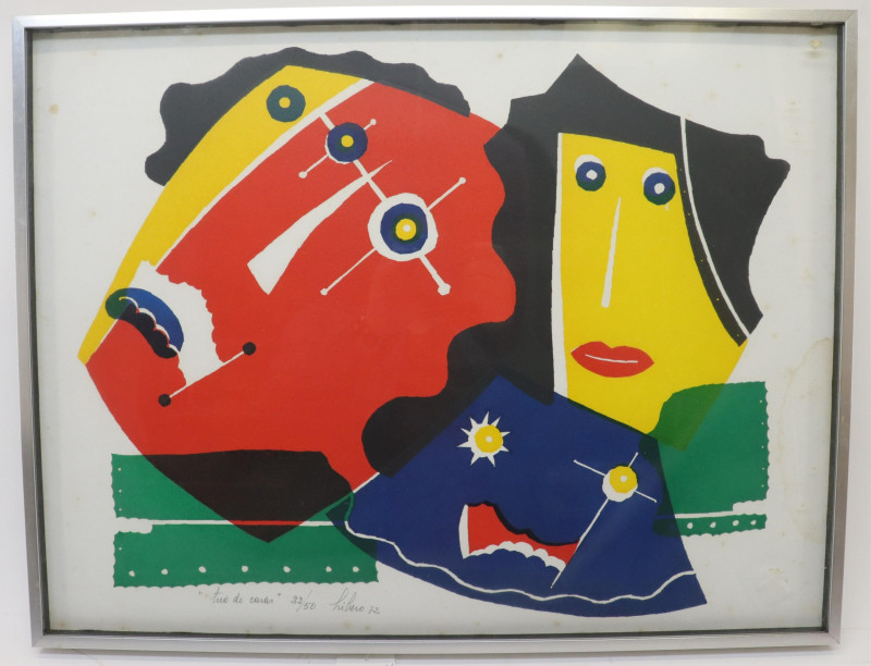 Libero Baldi 4 Works lithographs