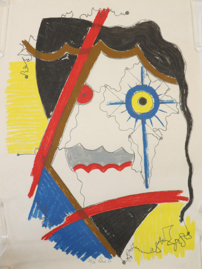 Libero Baldi 4 Works lithographs