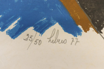 Libero Baldi 4 Works lithographs