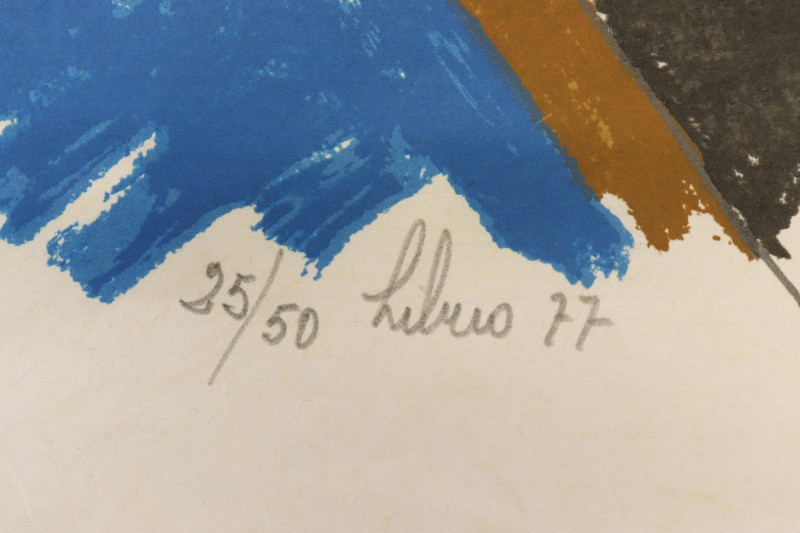 Libero Baldi 4 Works lithographs