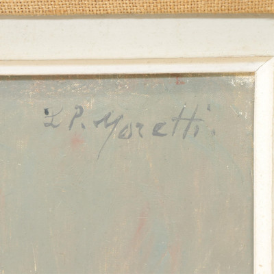 Lucien Philippe Moretti 2 Portraits O/C