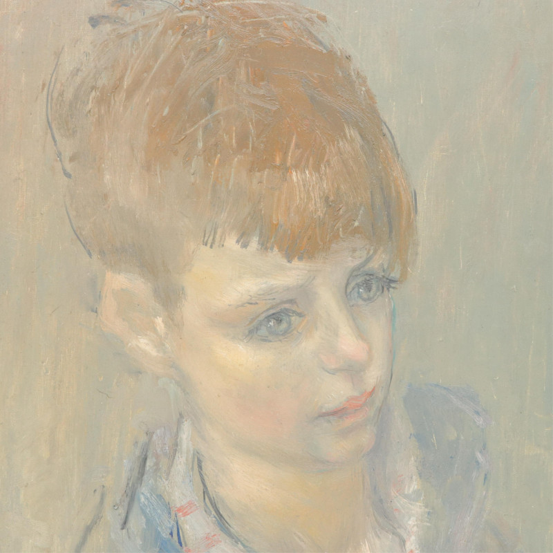 Lucien Philippe Moretti 2 Portraits O/C