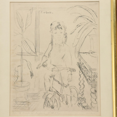 Lucien Philippe Moretti 3 Works O/C litho