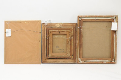 Lucien Philippe Moretti 3 Works O/C litho