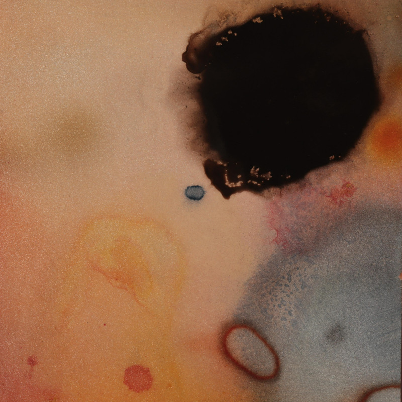 Michael Brown Abstract Diptych paint on board