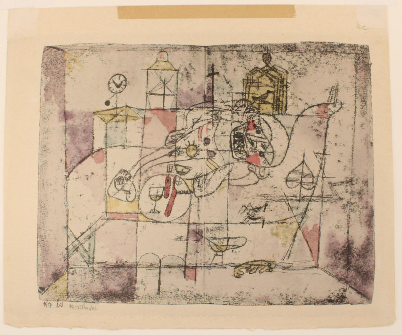 Paul Klee Moribundus Living Art Portfolio