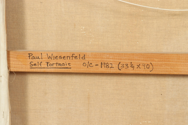 Paul Weisenfeld Self Portrait 1982