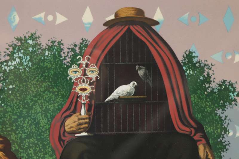 Rene Margitte The Magician