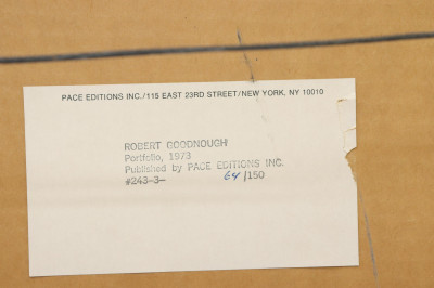 Robert Goodnough &apos;Portfolio&apos; 1973