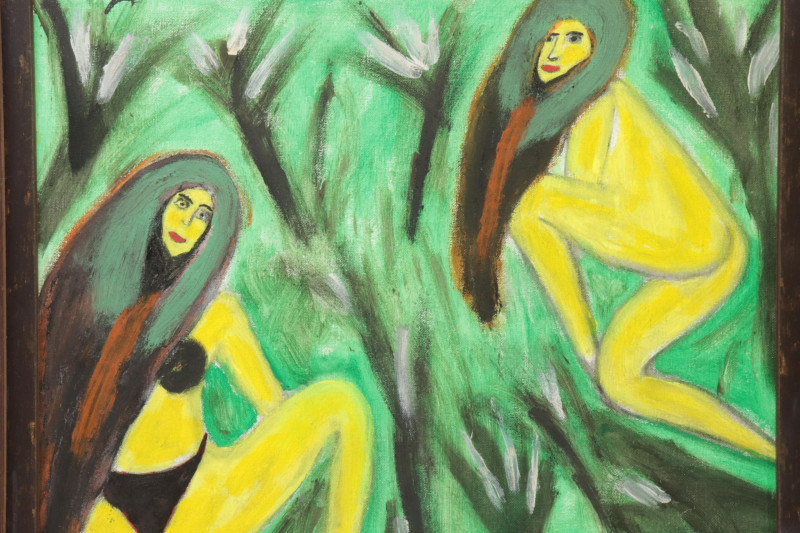 Roy Librizzi Outsider Art 2 Works O/B