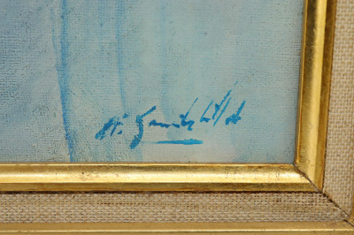 Unattributed 20th C 3 PortraitsO/C