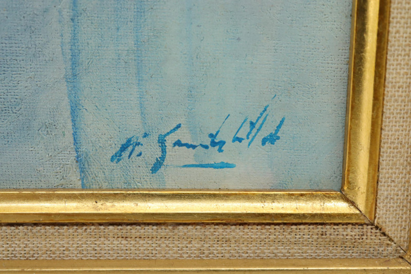 Unattributed 20th C 3 PortraitsO/C