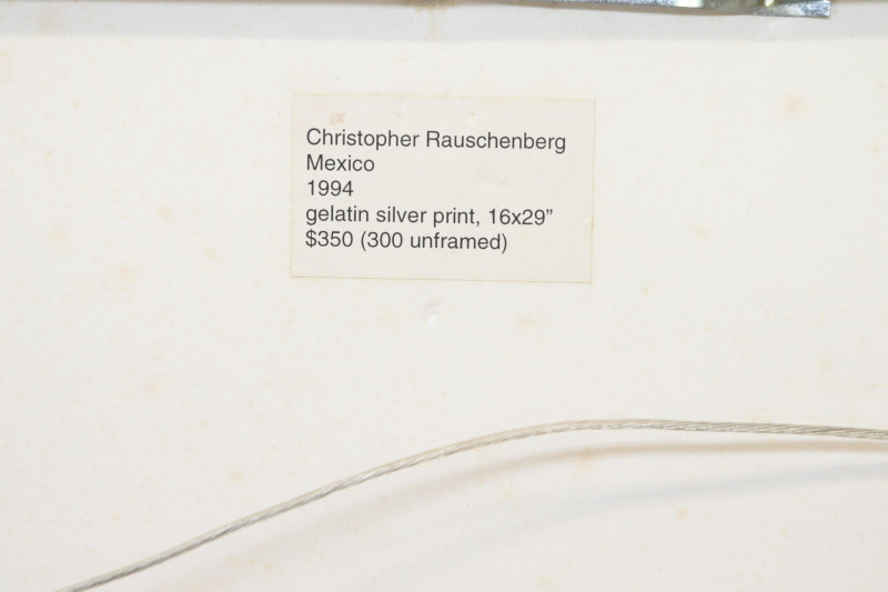Christopher Rauschenberg Photograph of Mexico