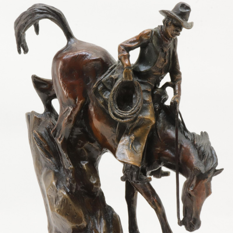 Ken Payne Where Angels Fear to Tread bronze