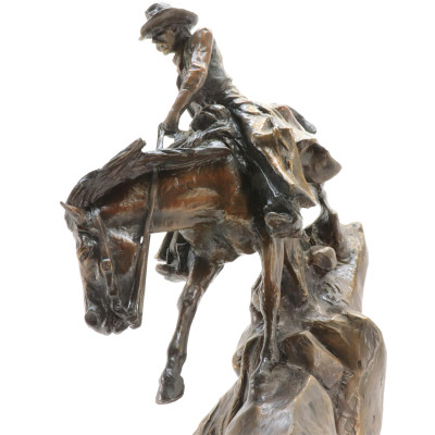 Ken Payne Where Angels Fear to Tread bronze