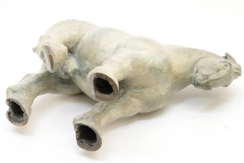 Sharon Andreason Bucephalus glazed bronze