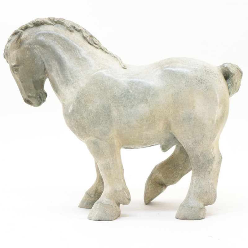 Sharon Andreason Bucephalus glazed bronze
