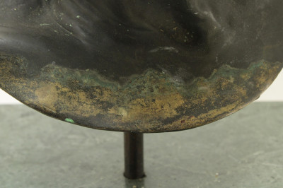 Grand Tour Bronze Bust of a Seneca 19th/20th C
