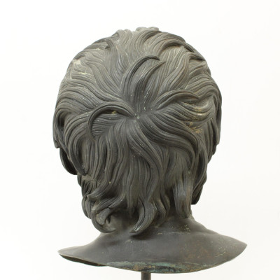 Grand Tour Bronze Bust of a Seneca 19th/20th C