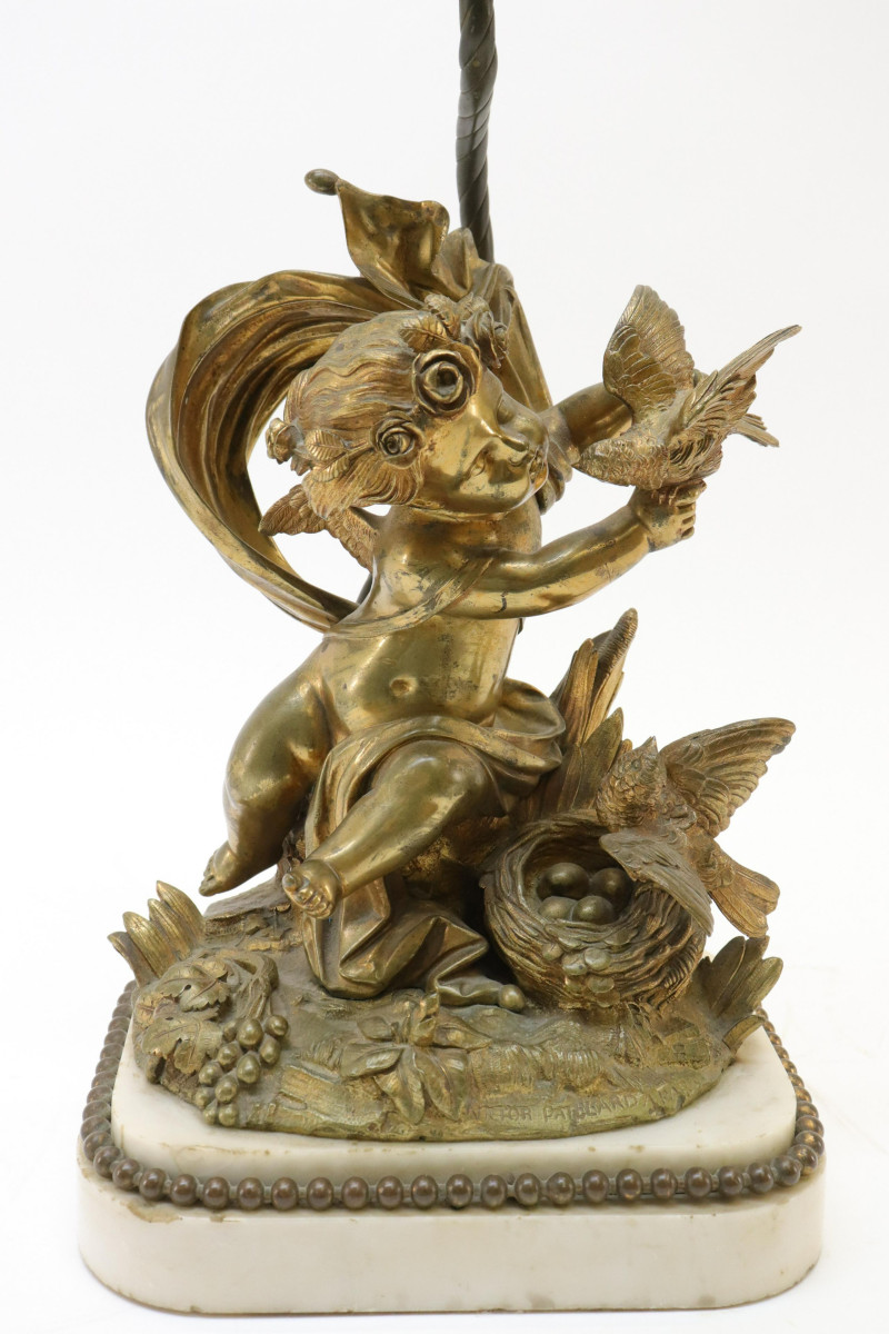 Victor Paillard (18051896) Frolicking Putto L 19