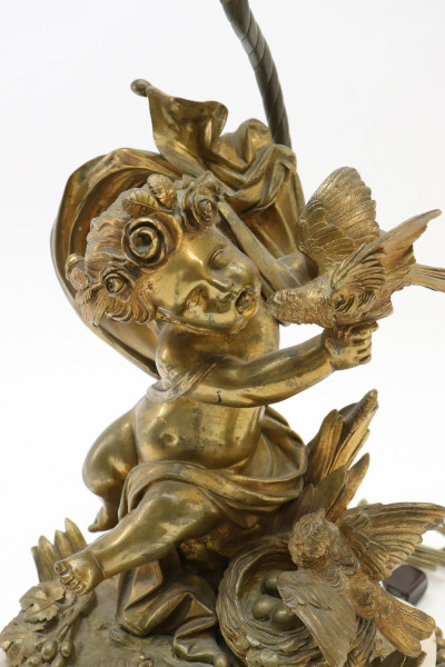 Victor Paillard (18051896) Frolicking Putto L 19