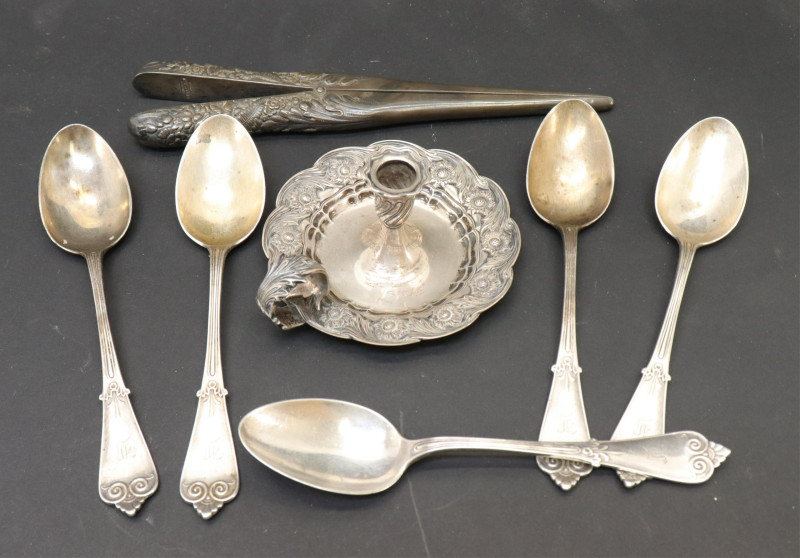 7 Sterling Silver Items; Tiffany Co