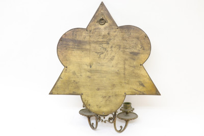 Tiffany Co Makers Repousse Mirrored Sconce