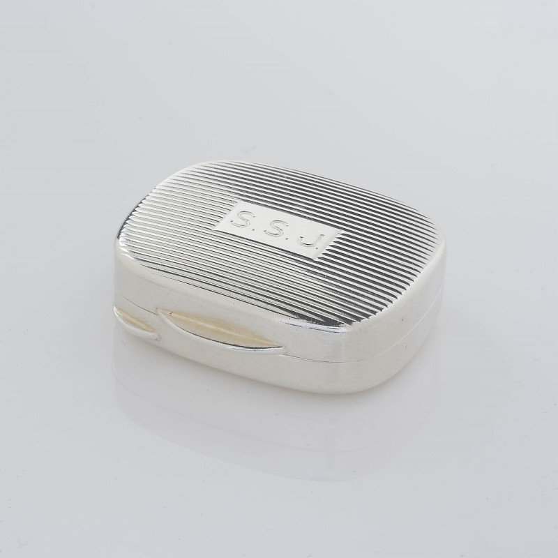 Tiffany Co Sterling Silver Pill Box