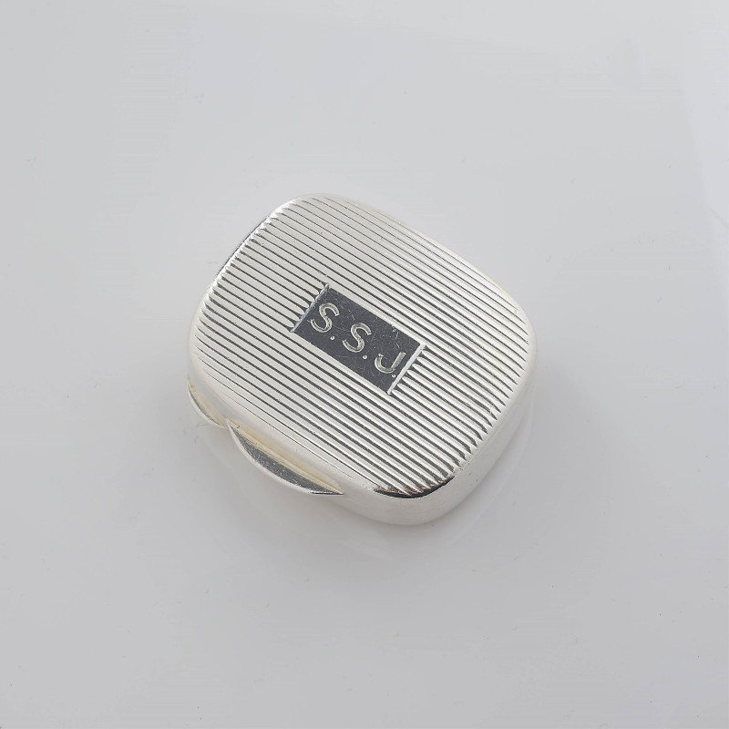 Tiffany Co Sterling Silver Pill Box