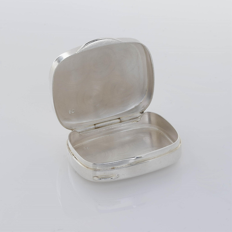 Tiffany Co Sterling Silver Pill Box