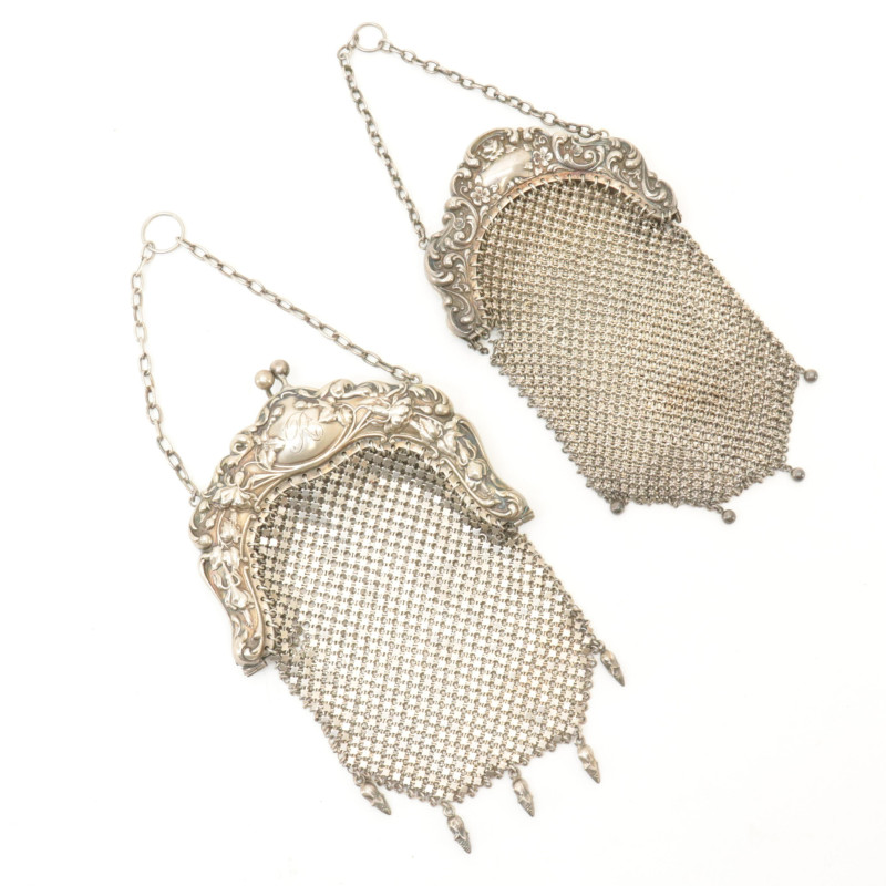 2 Sterling Silver Purses