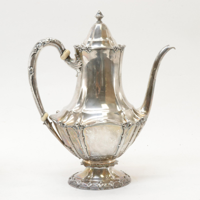 Tiffany Co 3Piece Sterling Silver Coffee Set