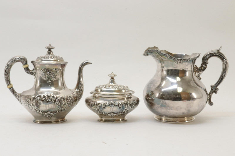 3 Pcs Sterling Silver Gorham Bigelow Kennard