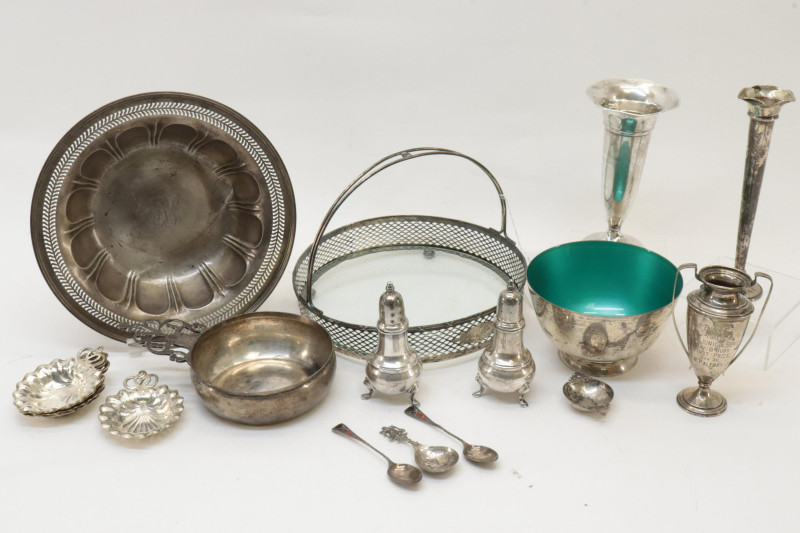 Group Sterling Coin Silver Pitman Porringer