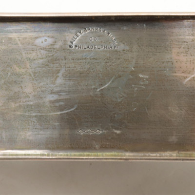 Sterling Letter Holder; Bailey Banks Biddle