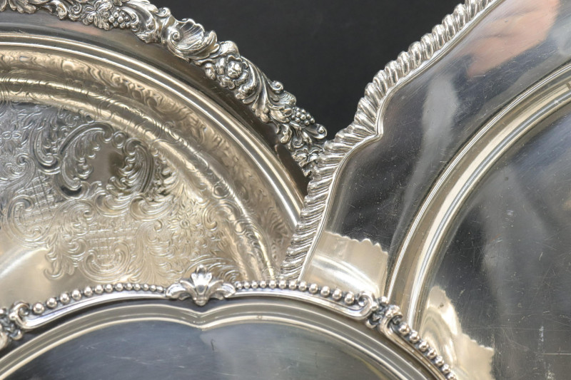 Collection of Pewter and Silverplate