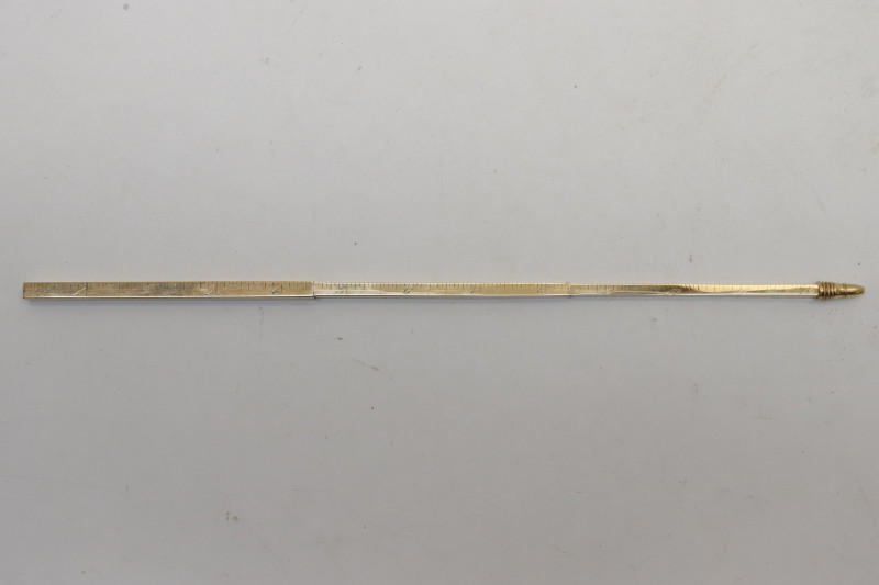 14K Gold Telescoping 12&apos; RulerPointer