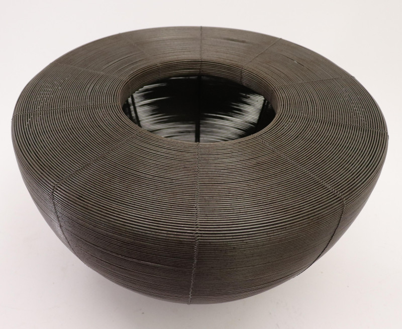Sculptural Metal Wire Bowl
