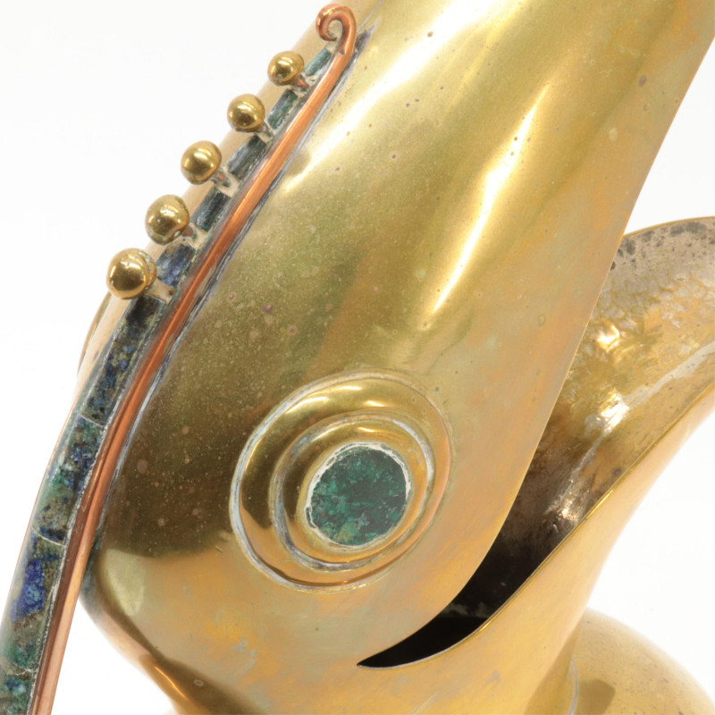 Los Castillo Taxco Metal Toucan Pitcher