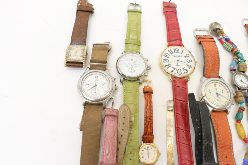 20 Men&apos;s Ladies Watches; Seiko Swiss Army