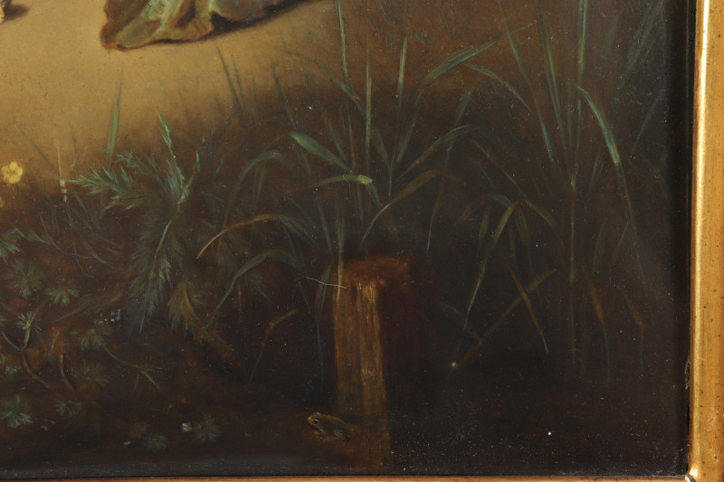 Monumental Porcelain Vienna Tile'The Hermit' GDow