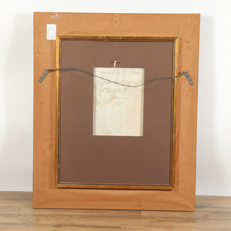 Monumental Porcelain Vienna Tile'The Hermit' GDow