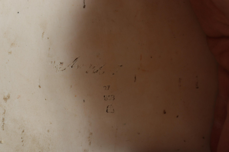 Monumental Porcelain Vienna Tile'The Hermit' GDow