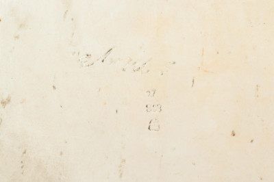 Monumental Porcelain Vienna Tile'The Hermit' GDow