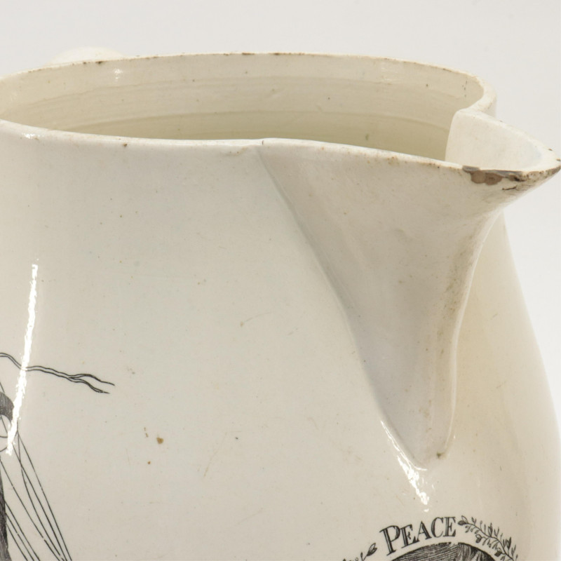 8 English Pitchers Plates 19th/20th C