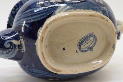 8 English Pitchers Plates 19th/20th C