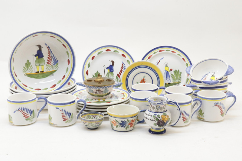 Group of Quimper Pottery Similar Items