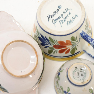 Group of Quimper Pottery Similar Items